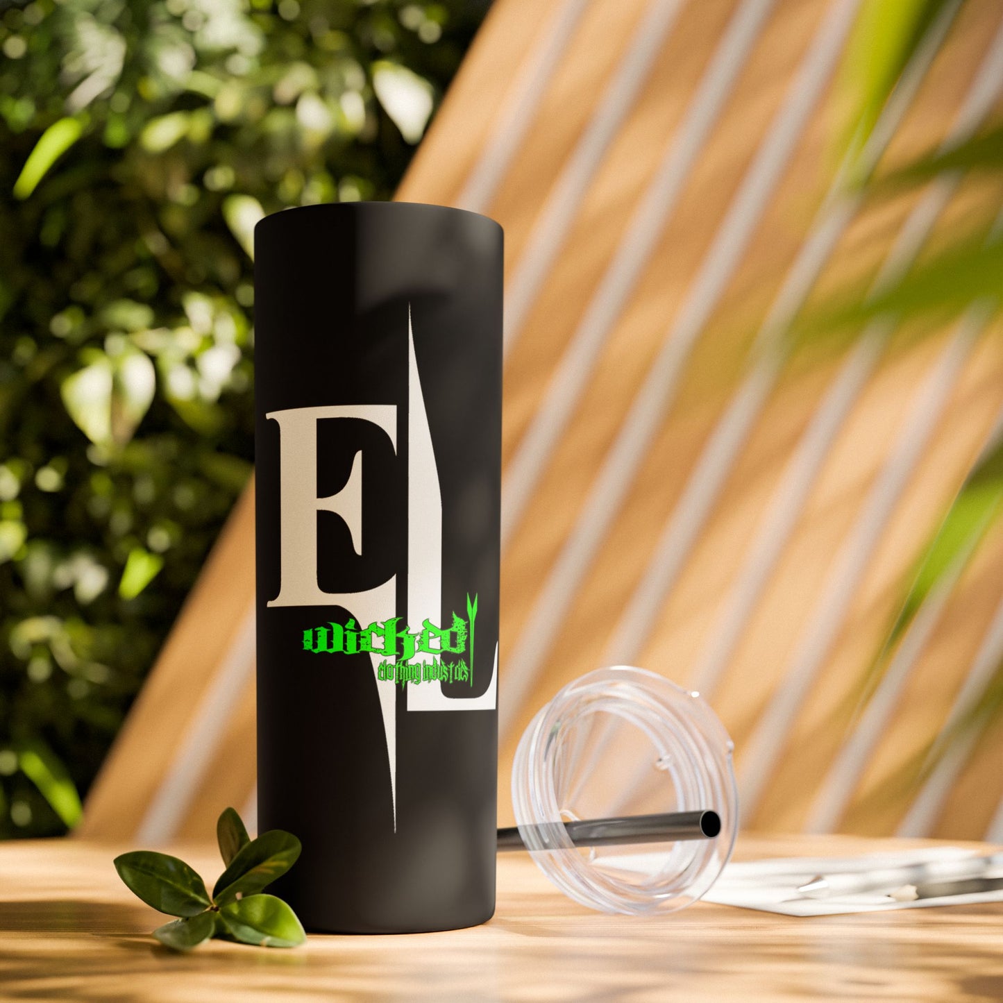 EL 423 Visions / Skinny Tumbler with Straw, 20oz