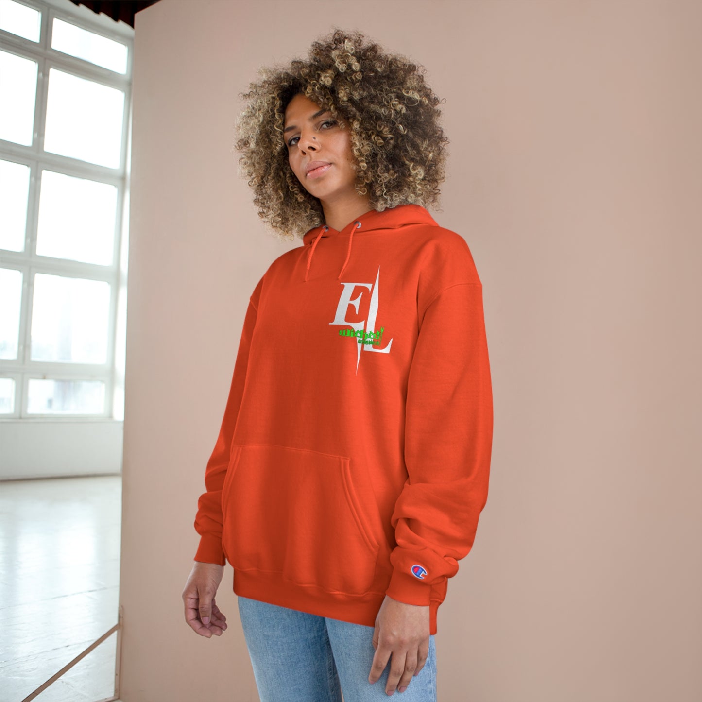 EL Cryptic (Neon Green) Old School Men's Hoodie