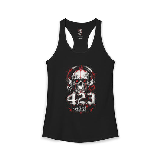 Wicked Clothing Industries "Wicked Love 423" Racerback tank