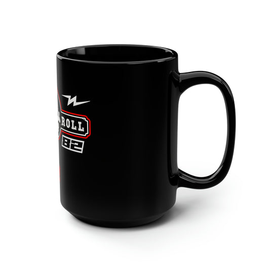 1982 Rock N Roll /Black Mug, 15oz