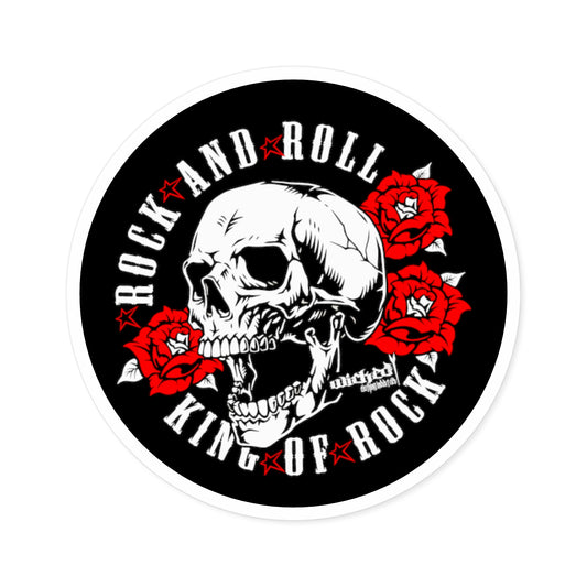 King of Rock WCI Stickers, Indoor\Outdoor