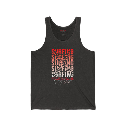 Pacific Blue Surf Shop Surf 3 WCI / Black Jersey Tank