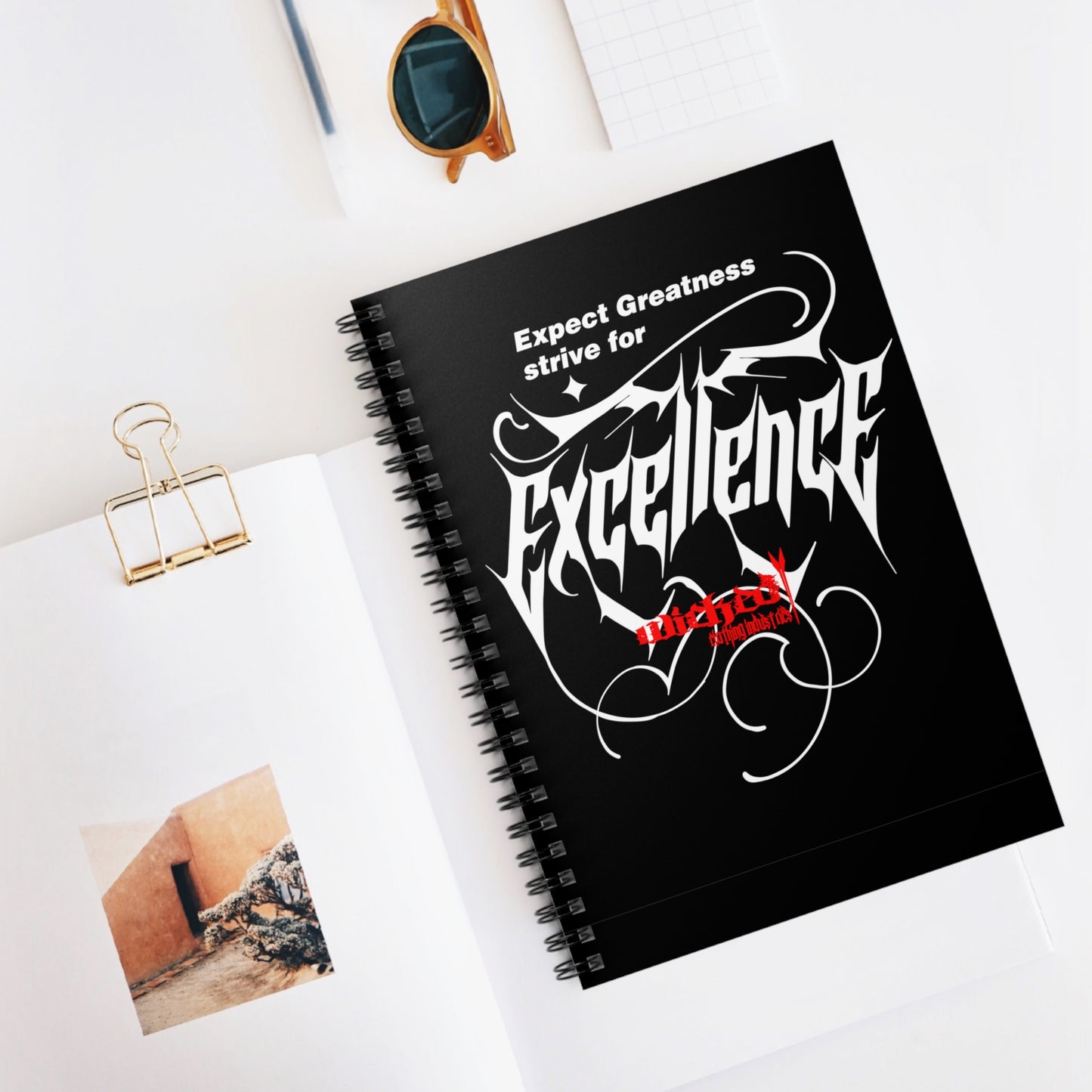 Expect Greatness- Ruled Line