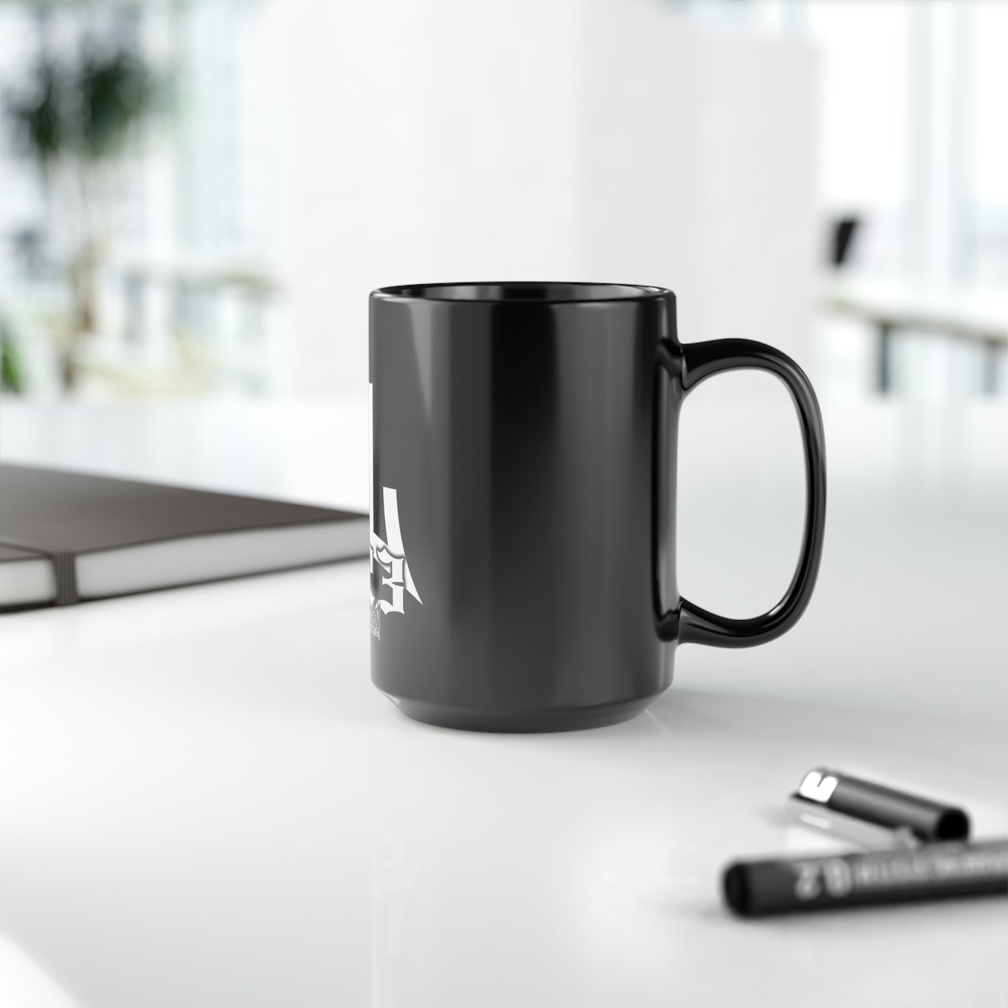 EL423 Bold WCI /Black Mug, 15oz