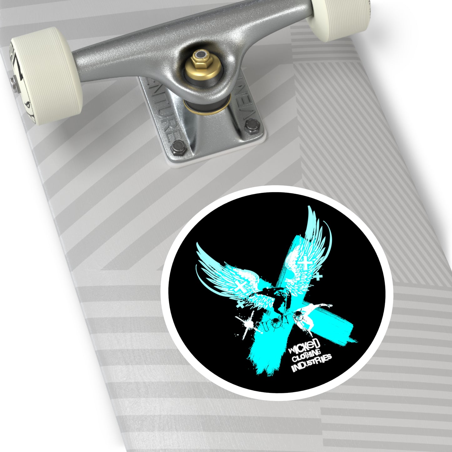 Extreme 1 Teal WCI Stickers, Indoor\Outdoor