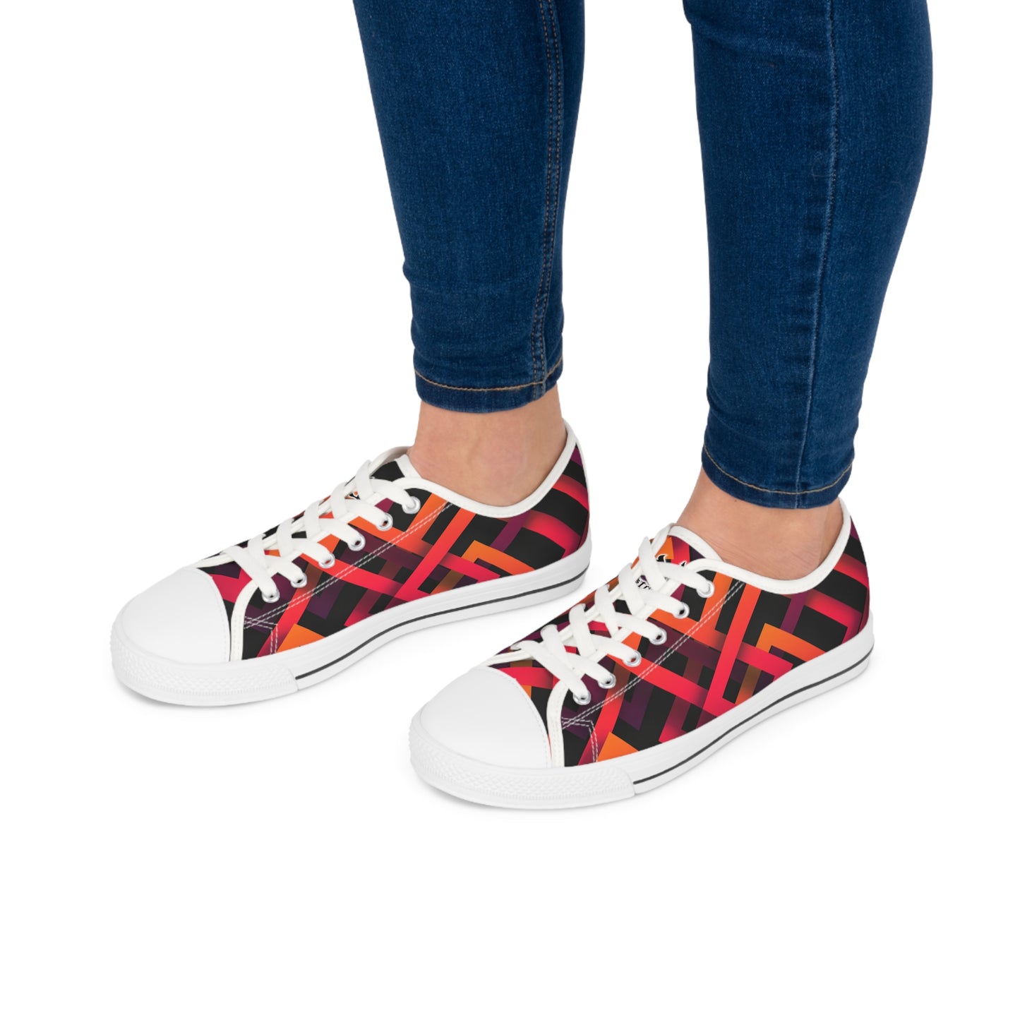 Sunset Serenade /Women's Low Top Sneakers