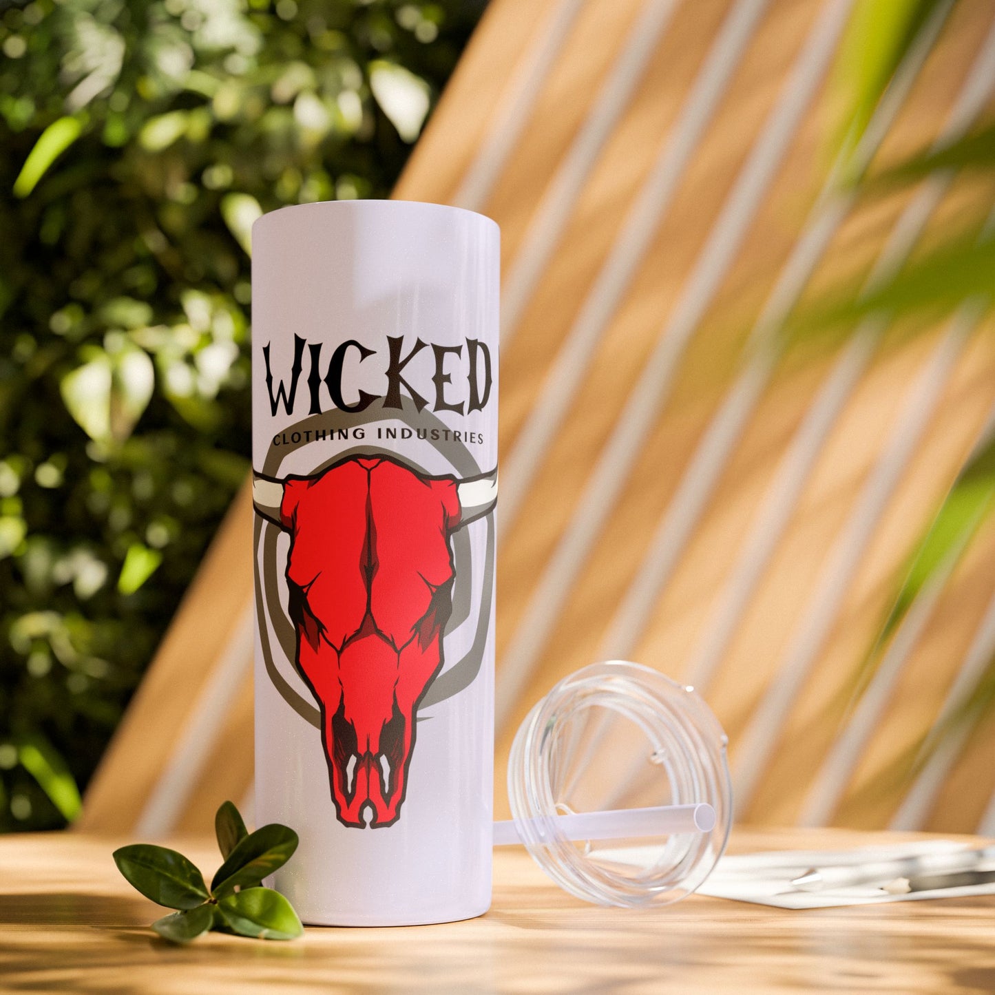 DeadHead WCI / Skinny Tumbler with Straw, 20oz