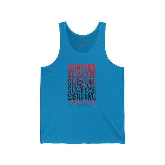 Pacific Blue Surf Shop 2 WCI / Black Jersey Tank