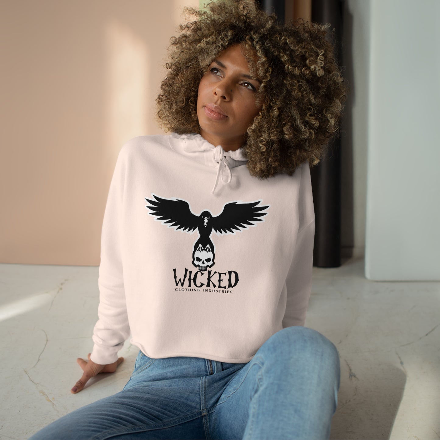Wicked Raven WCI/Crop Hoodie