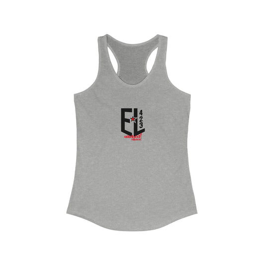 EL 423 Electric 3D Black / Racerback Tank Top