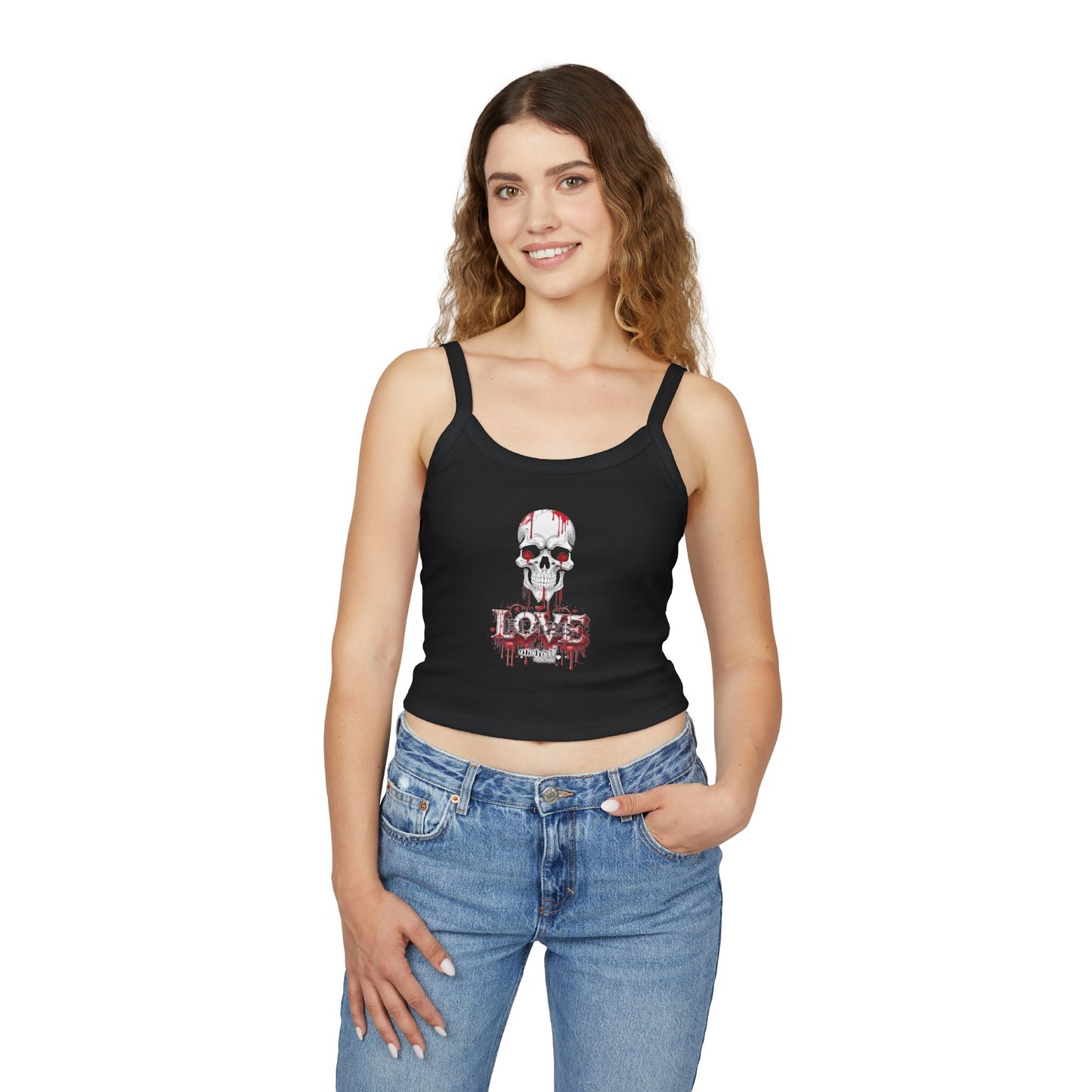 EL423 Bloody Vampire Love 2 / WCI / Spaghetti Strap Tank Top