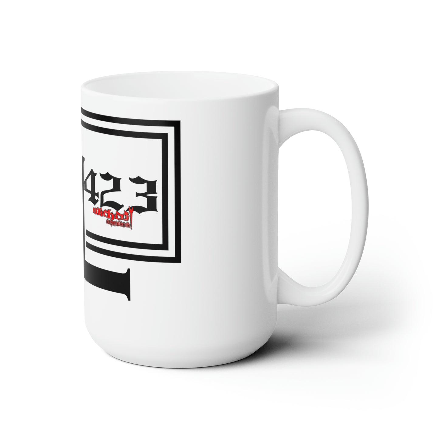 EL423 Vintage / White Mug