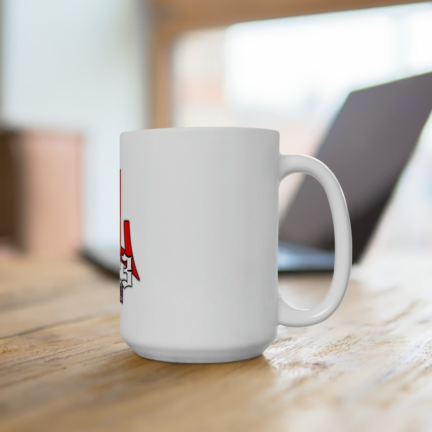 EL423 Red Bold WCI / White Mug