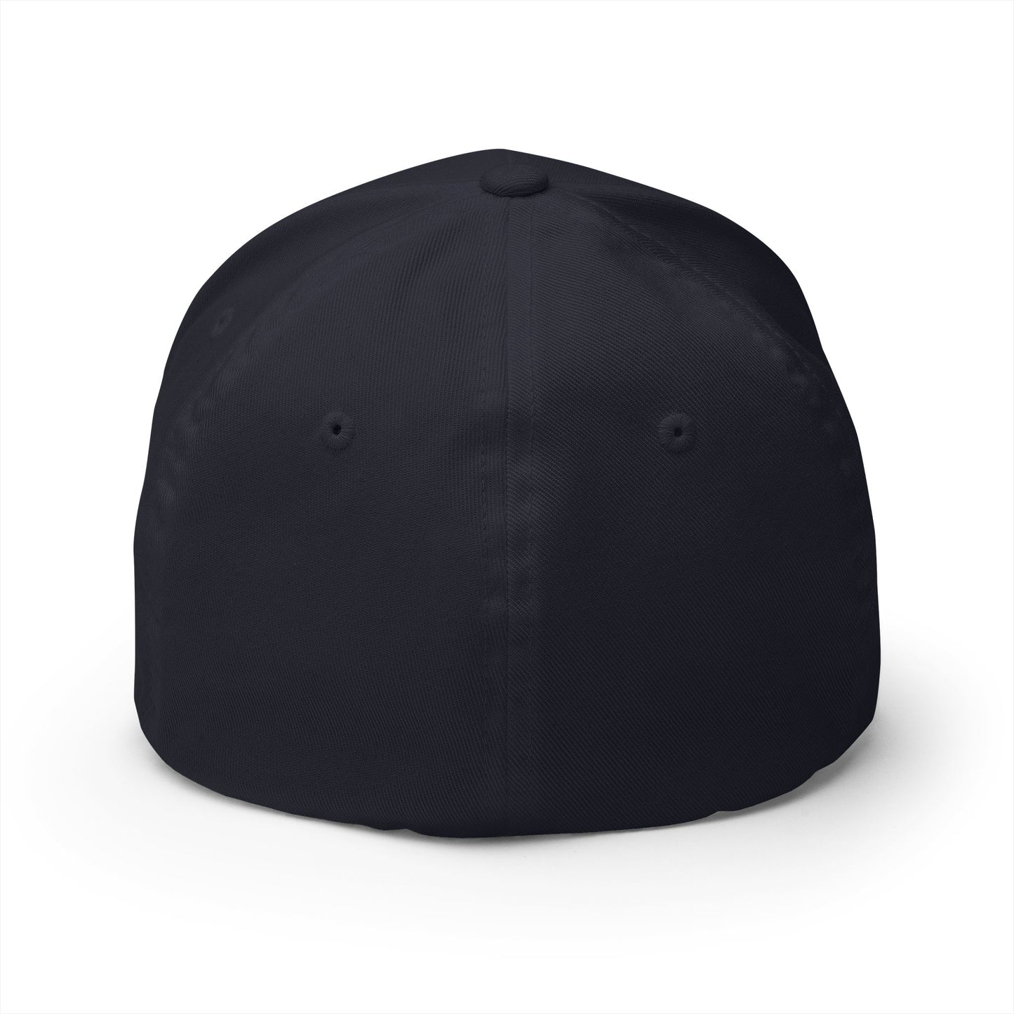 Pacific Blue Surf Shop Sunset Logo Fitted hat (Embroidery)