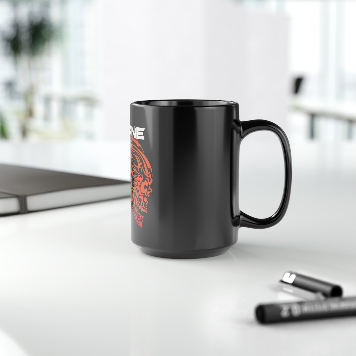 Octane 1/Black Mug, 15oz