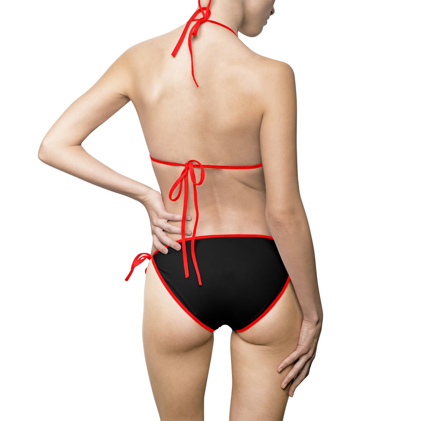 Soul II/ Red & Black Women's Bikini Swimsuit