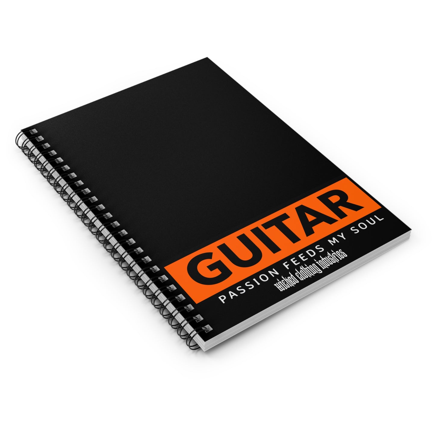 Guitar /Orange /Passion Feeds My Soul/ Ruled Line