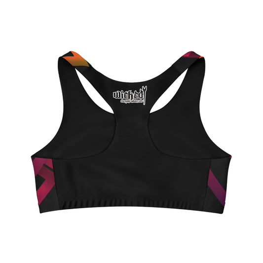 Sunset Serenade Seamless Sports Bra