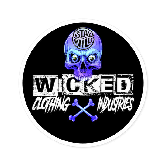 Stay Wild Purple WCI Stickers, Indoor\Outdoor