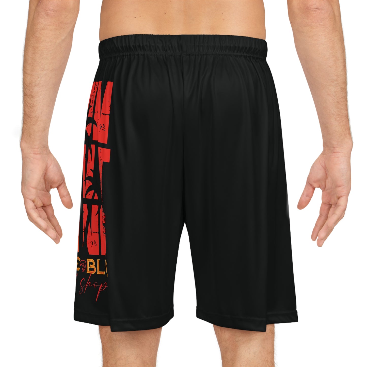 Pacific Blue Surf Shop SUN, SALT, SAND SUNSET /Basketball Shorts