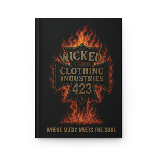 The Soul's Setlist / Wicked Clothing Industries /Hardcover Journal Matte