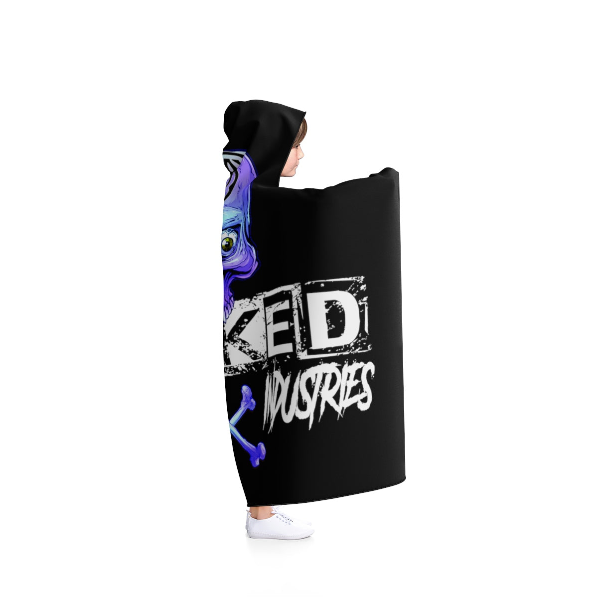 Stay Wild / Skully 1 /Hooded Blanket