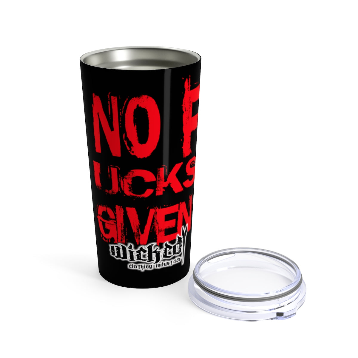 No Fucks Given/ Red/ Tumbler 20oz