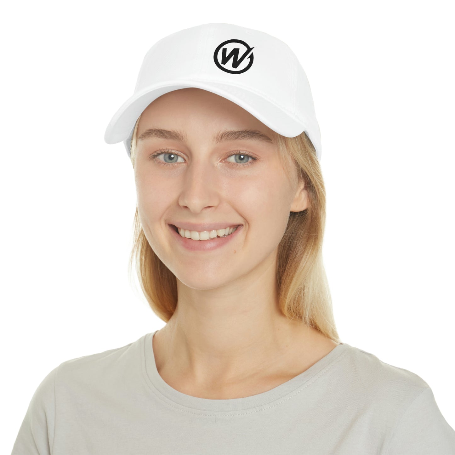 W Low Profile Baseball Hat