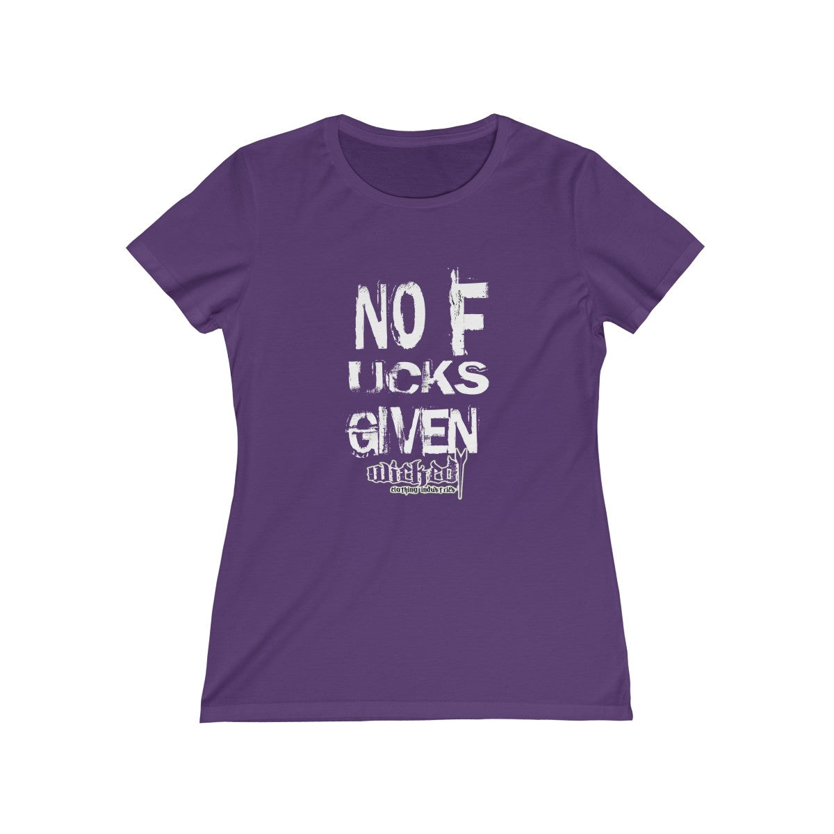 No Fucks Given/ White/Tee Shirt