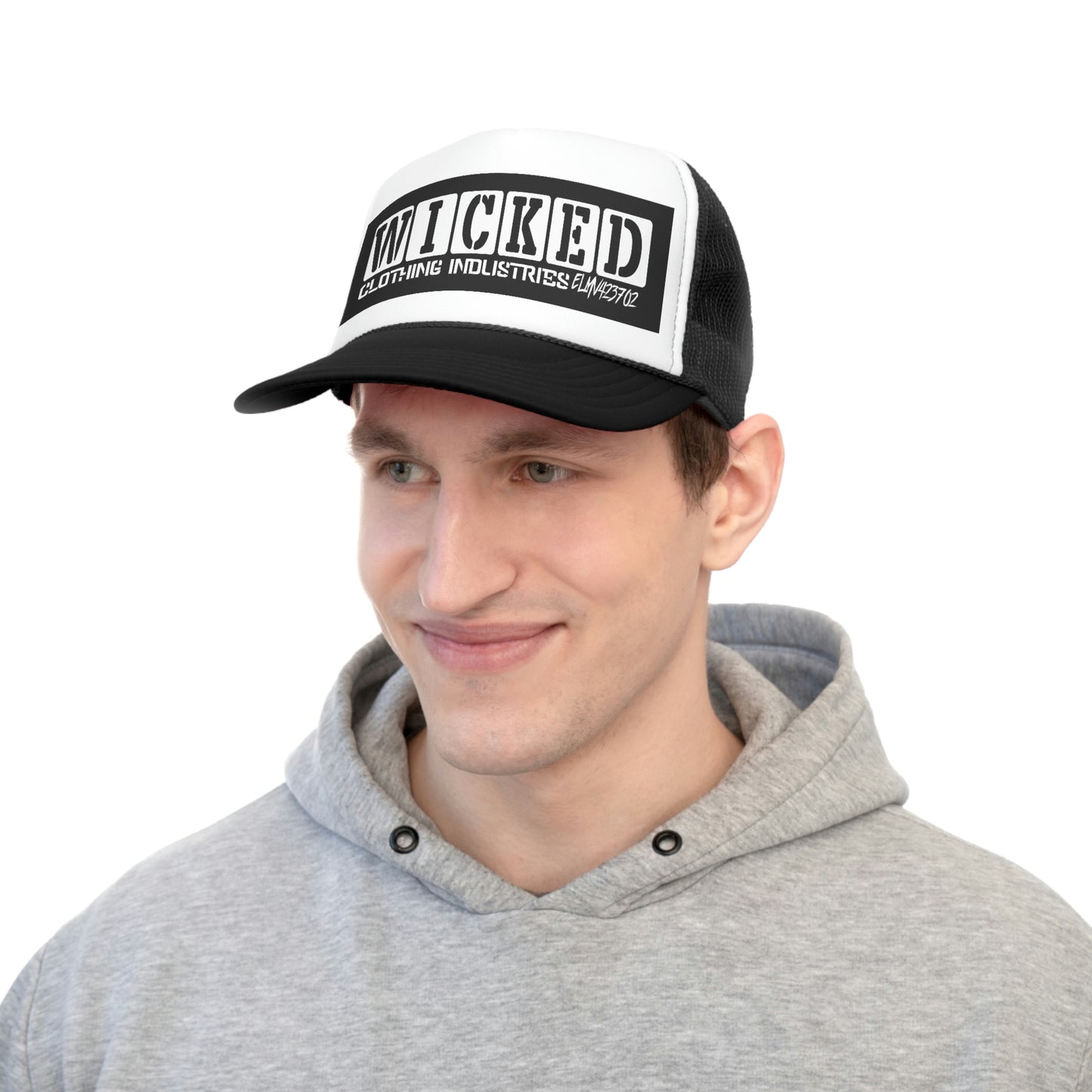 Wicked Block ELMV423702/ Black/ Trucker Caps