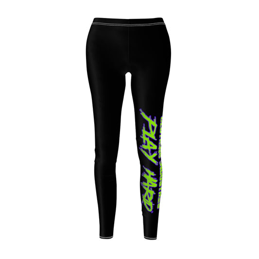 Play Hard / Black/Women's Casual Leggings