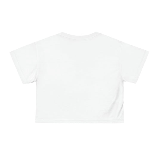 Porch Swing Angel 2 Pink E.L. Crop Tee Shirt