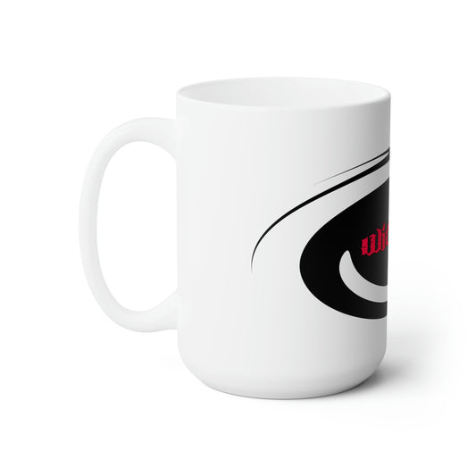 Hurricane Hot Pink/Black/ White Mug