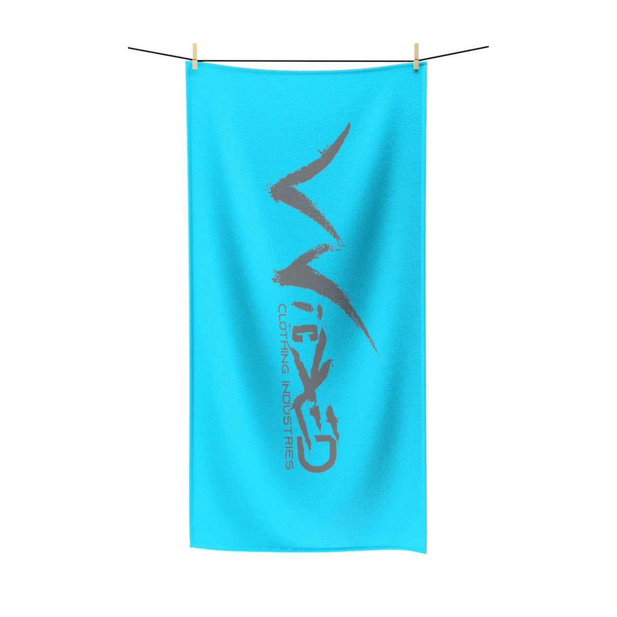 WCI TEAL TOWEL/Polycotton Towel