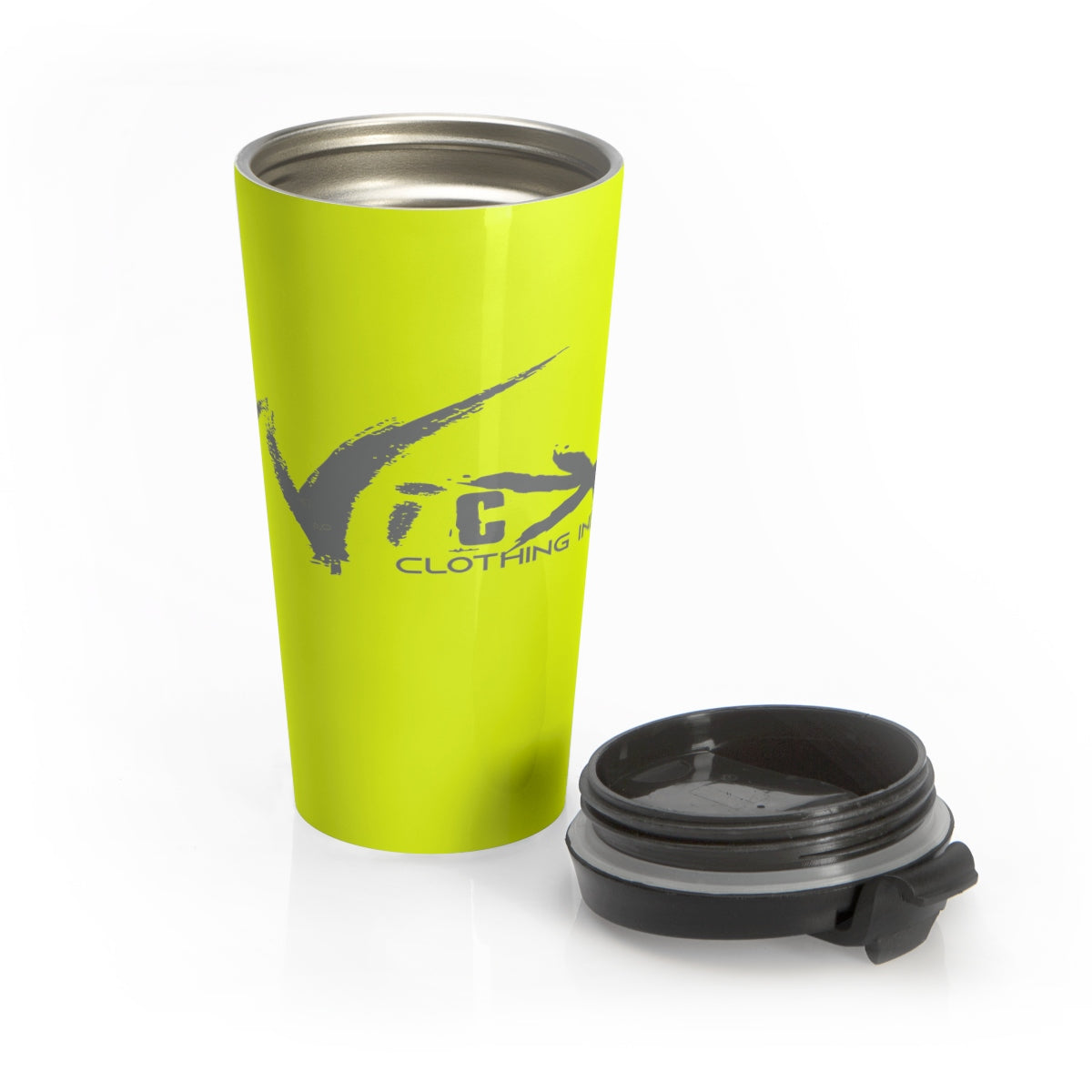 Wild Yellow /Stainless Steel Travel Mug