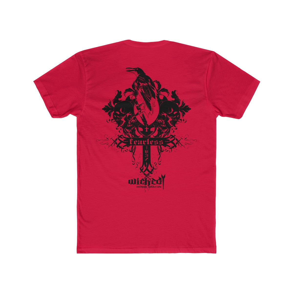 Fearless/1837 Front/Back /Tee Shirt