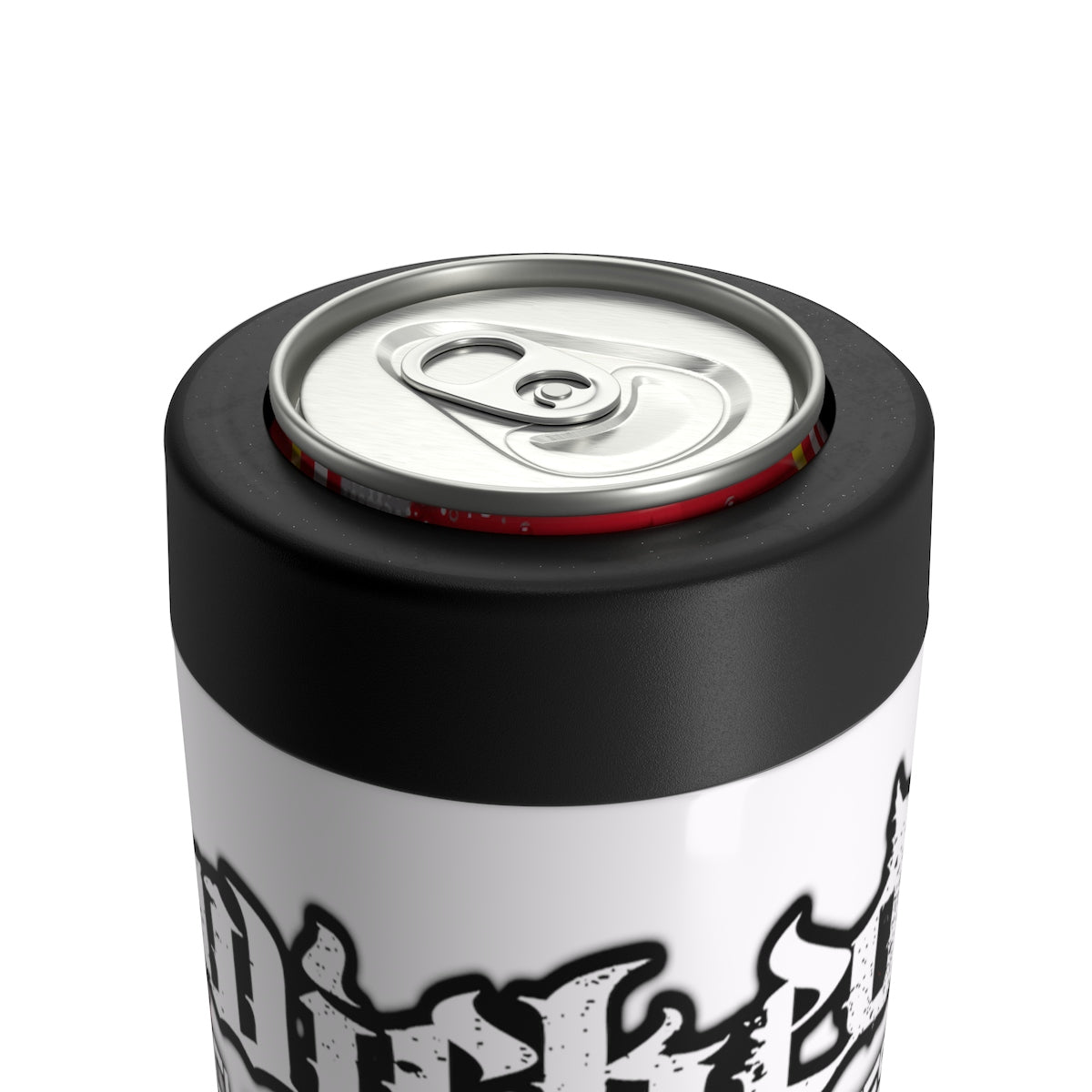 Play Hard/ White/ Can Holder