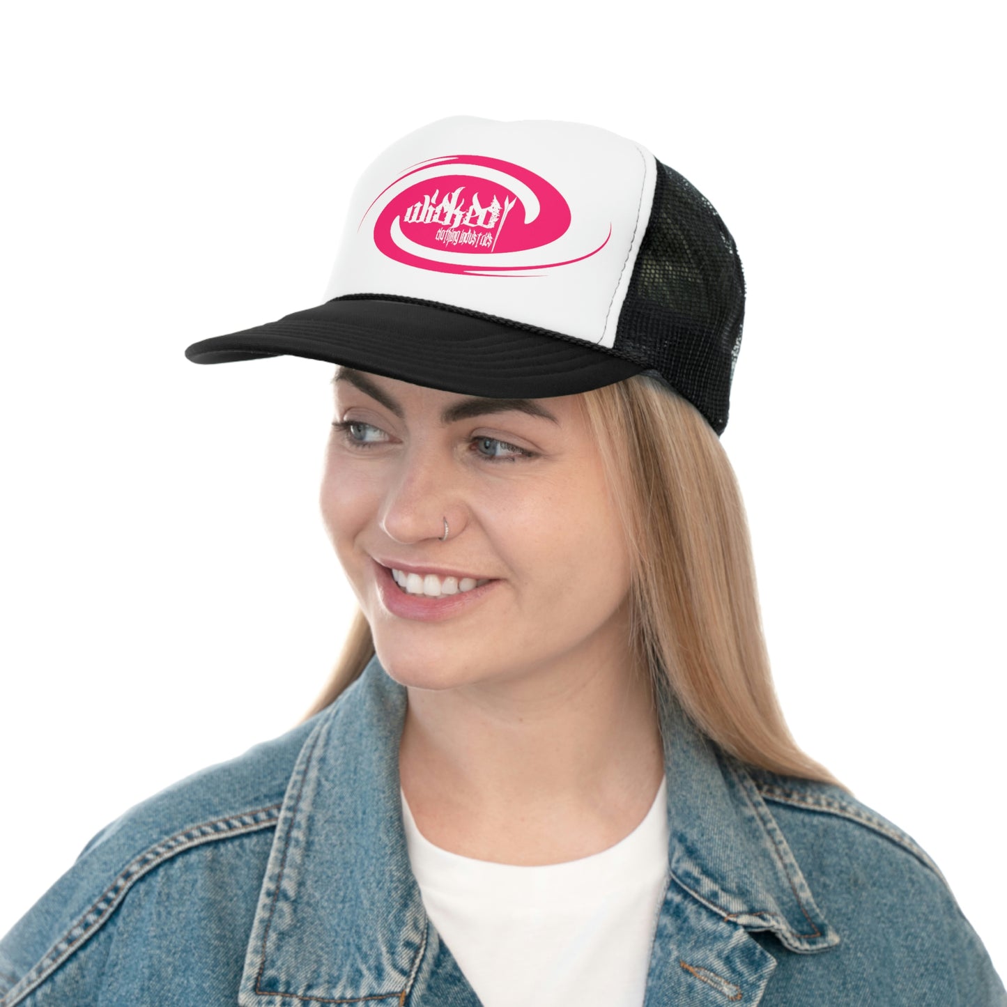 Wicked Storm 4 Hot Pink Trucker Caps