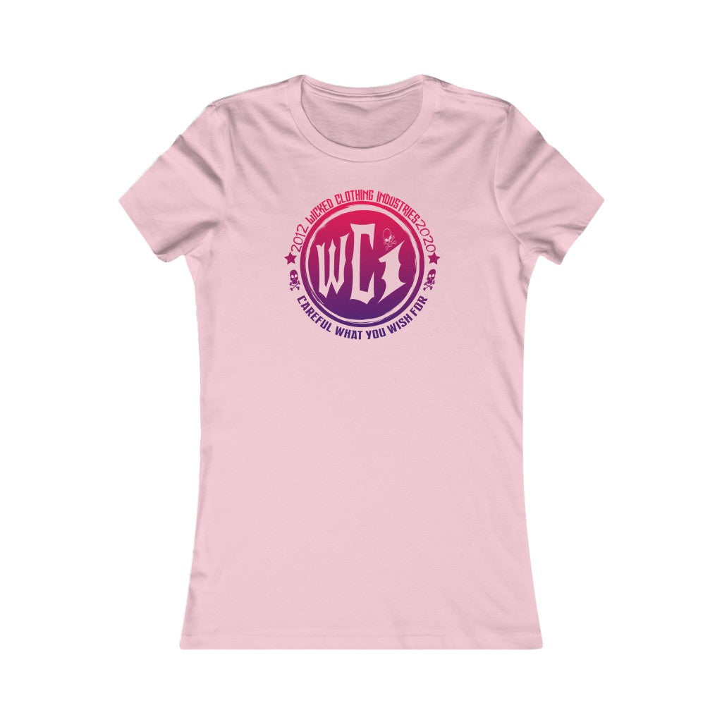 WCI/ Careful What You Wish For / Red/Purple/Women's Tee