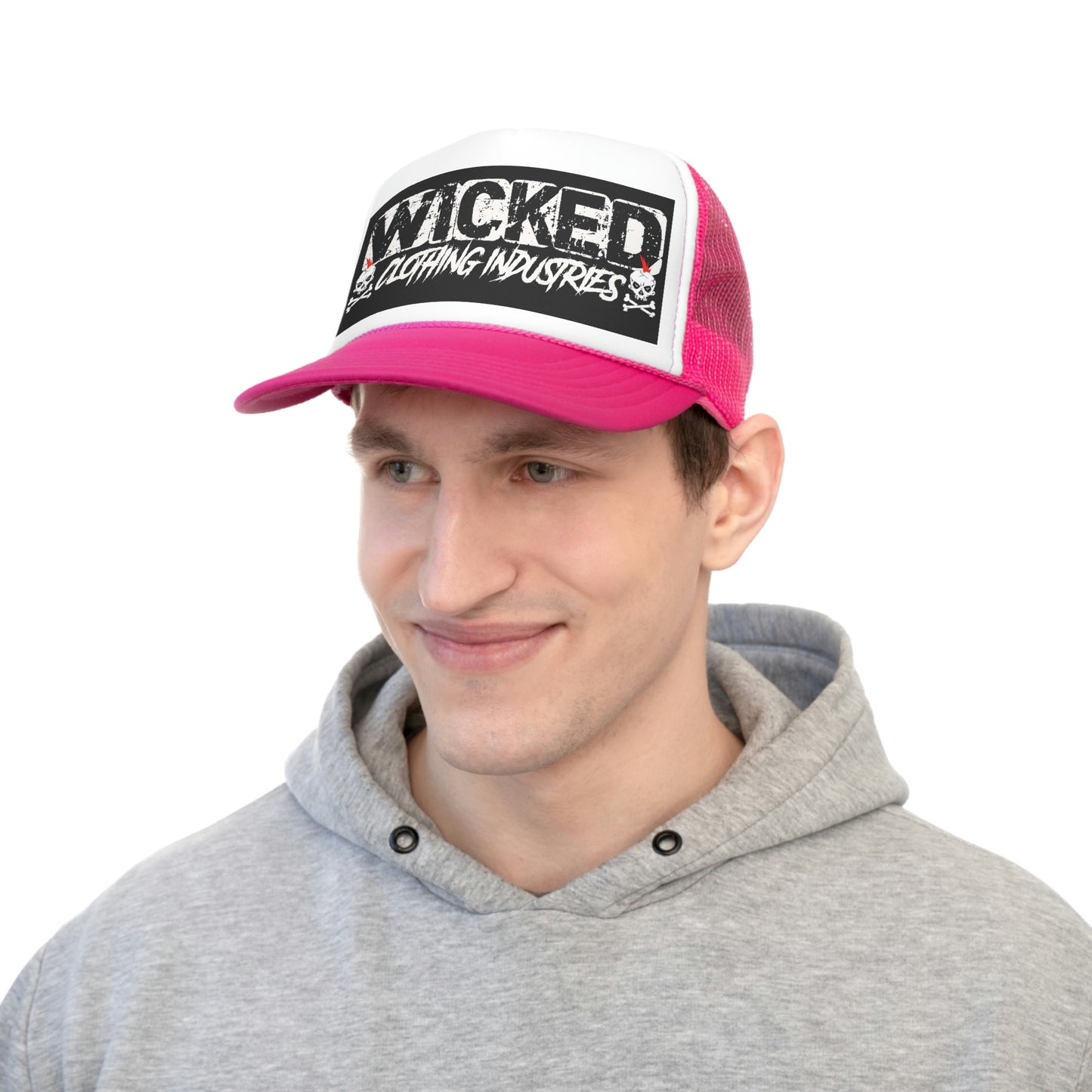 Wicked Punk Rock/ Pink Trucker Caps