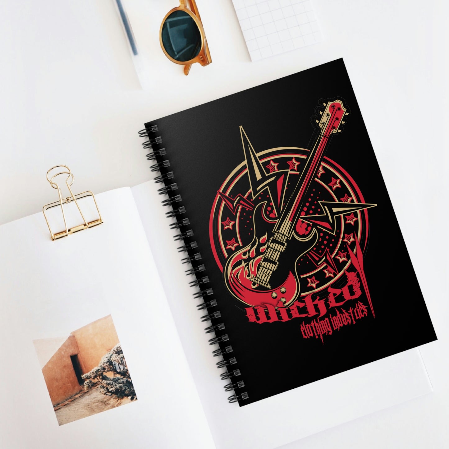 Metal Head Notebook