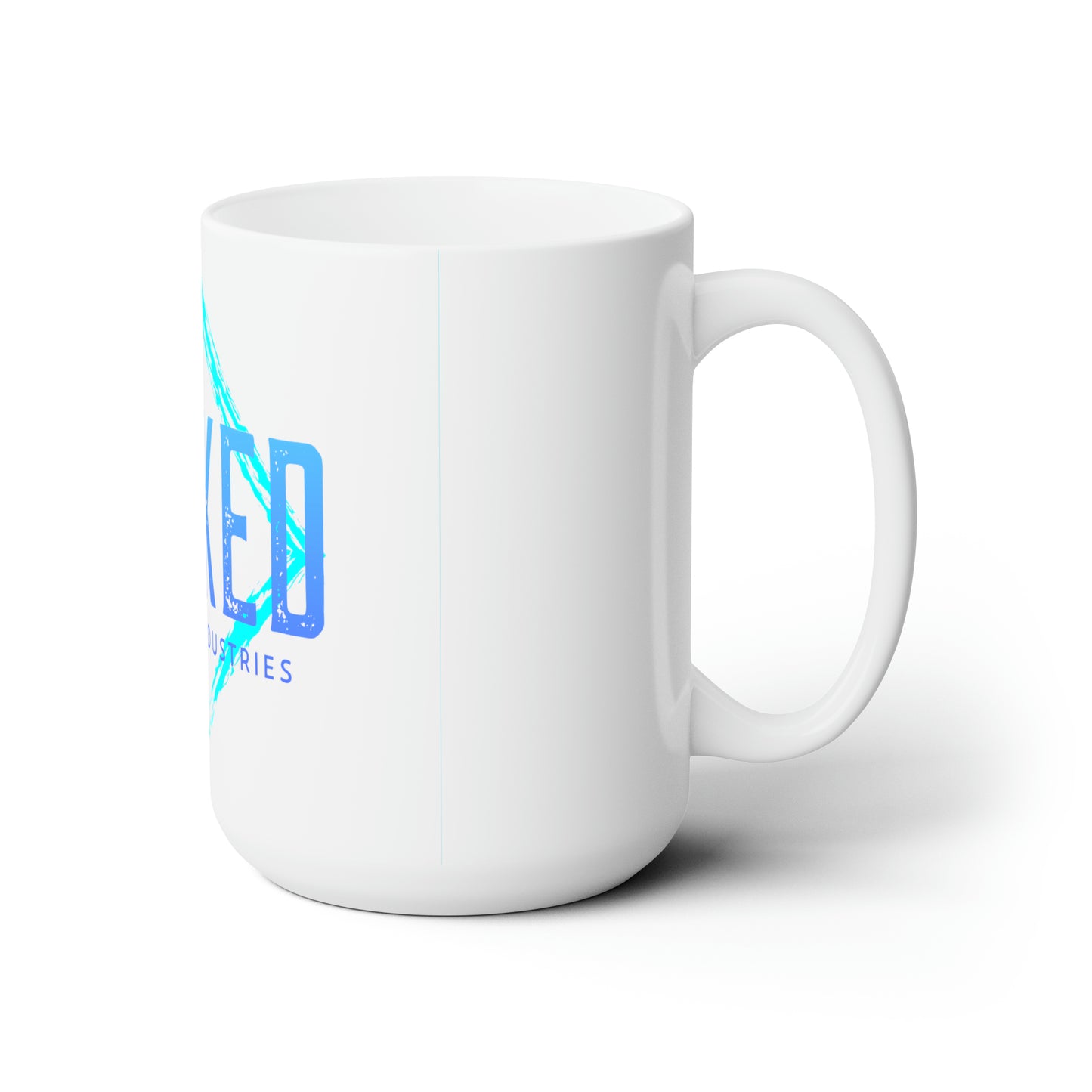 Faded Out Ocean Vintage Black WCI / White Mug