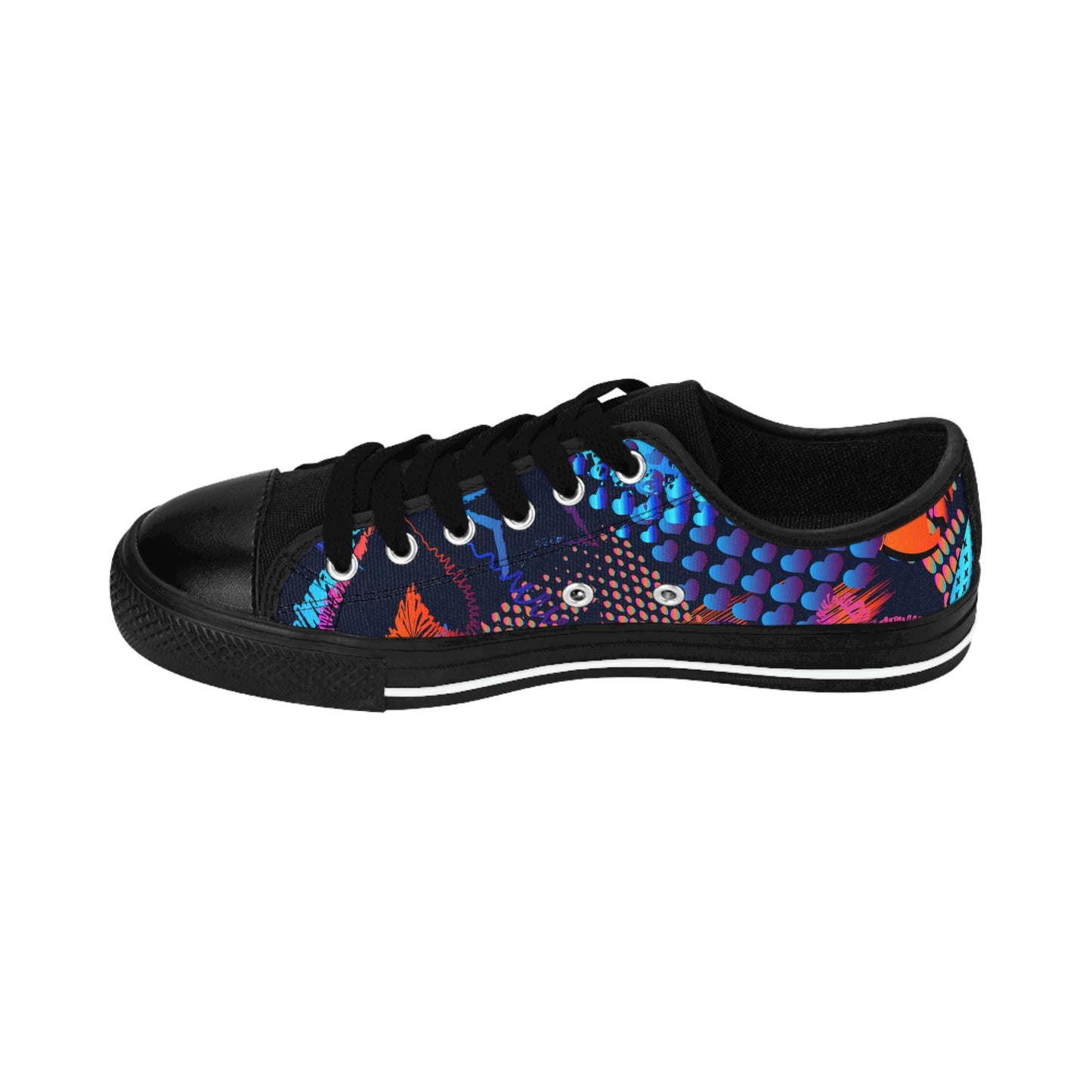 Crazy Hearts Women's Sneakers