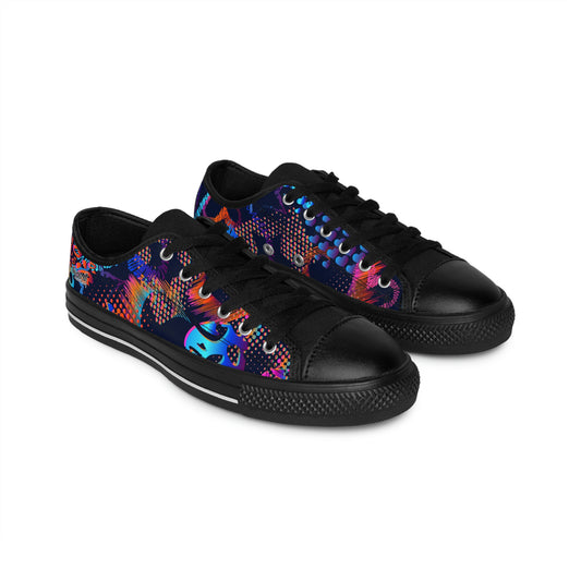 Crazy Hearts Women's Sneakers