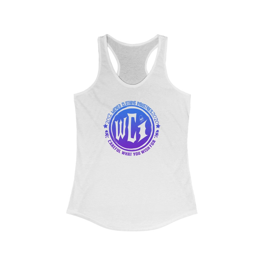 Ocean Breeze /Careful What You Wish For/Women's Ideal Racerback Tank