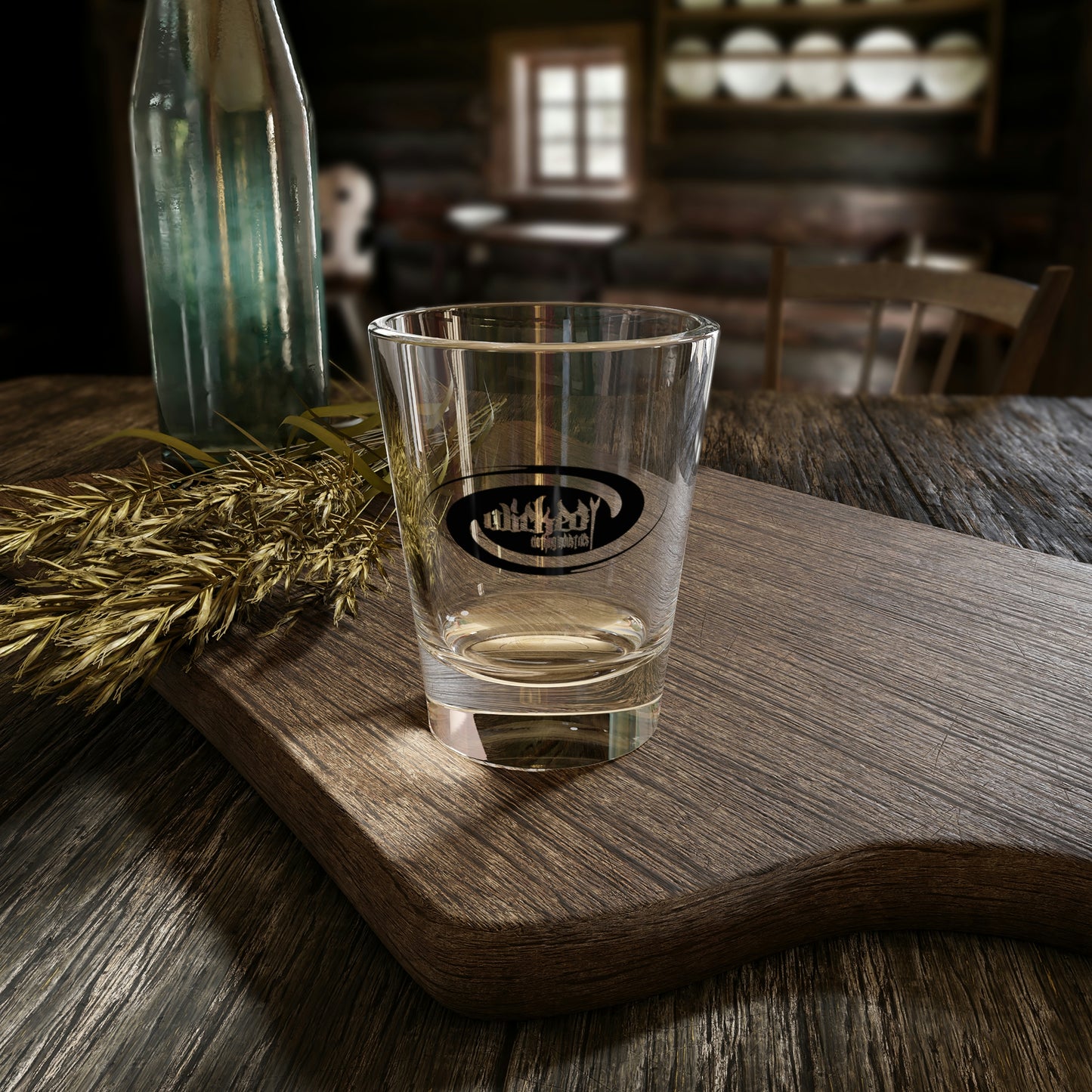 Wicked Storm Black Shot Glass, 1.5oz