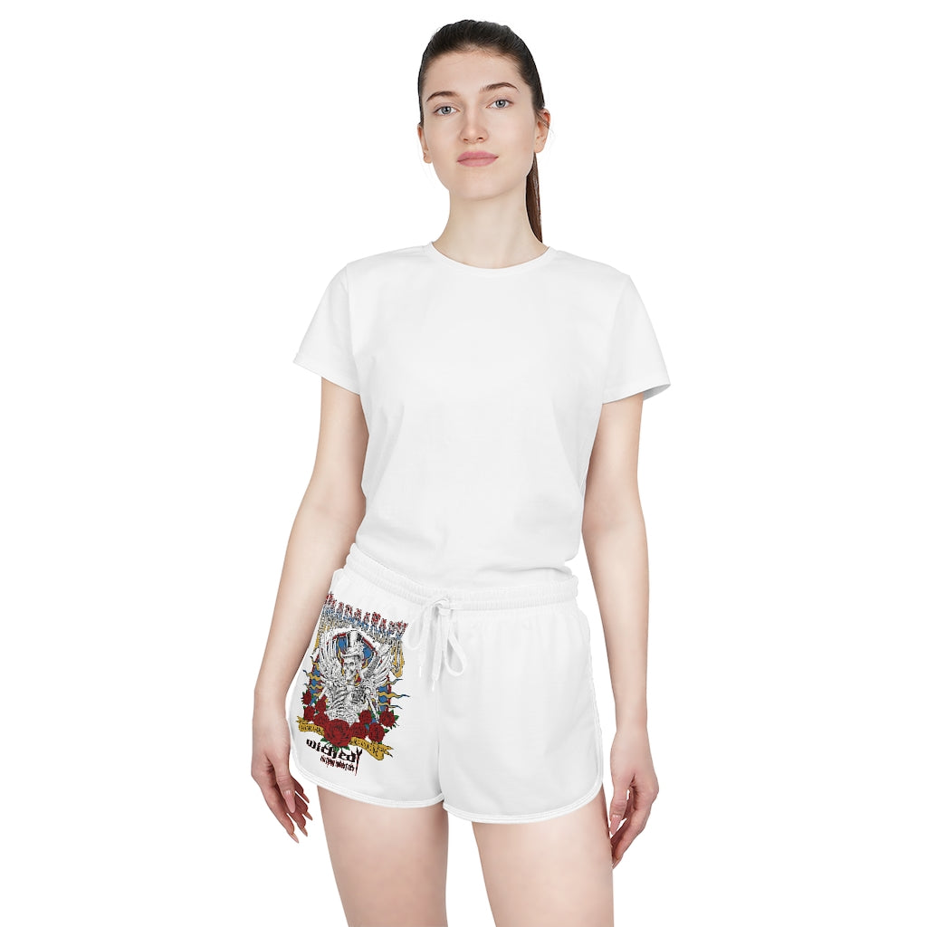 Voodoo Rock /Relaxed fit Shorts/White
