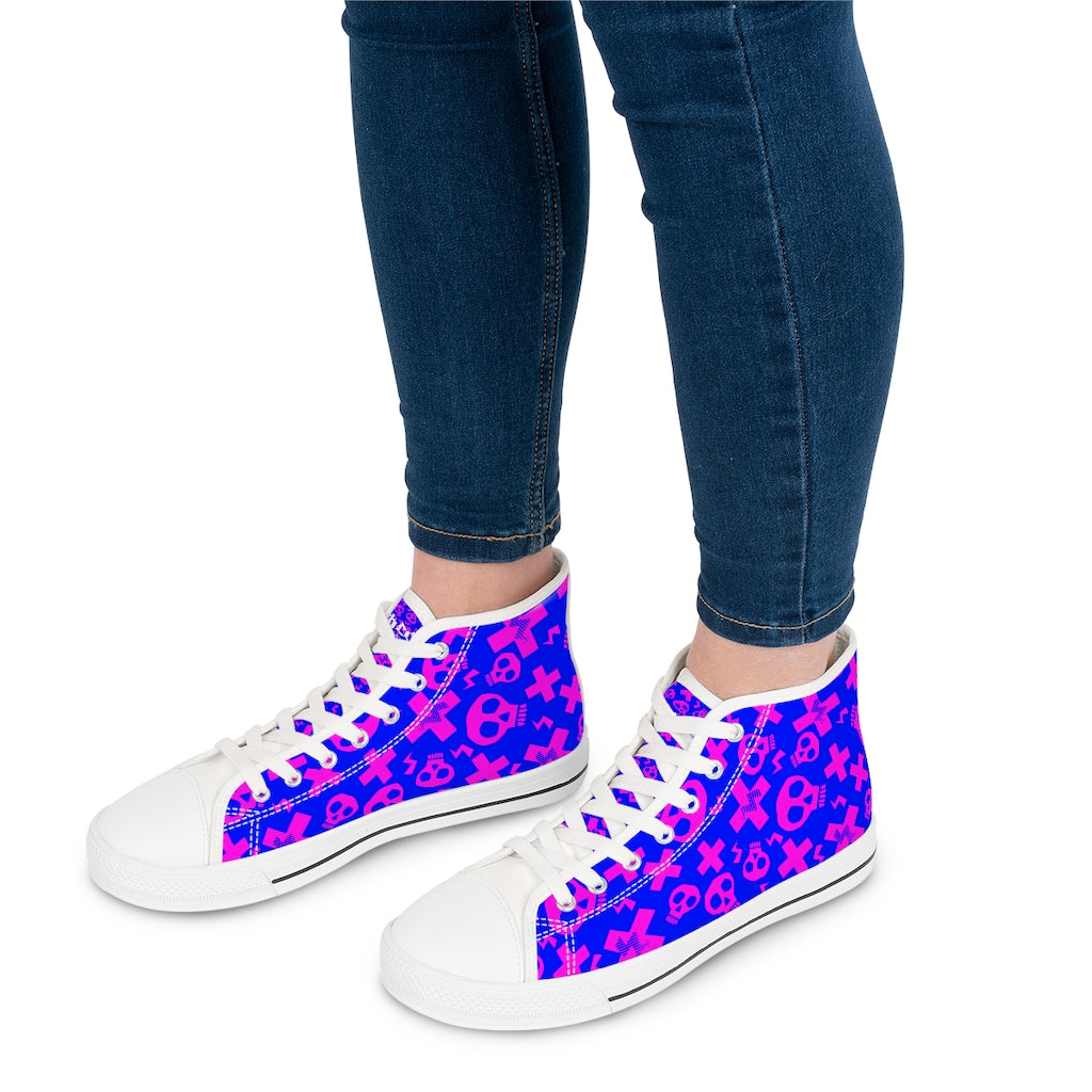 Crazy Skulls II High Top Sneakers