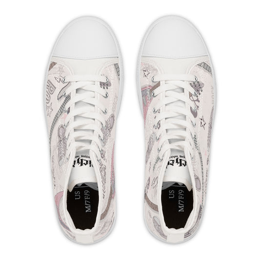 Rock N Roll High Top Sneakers
