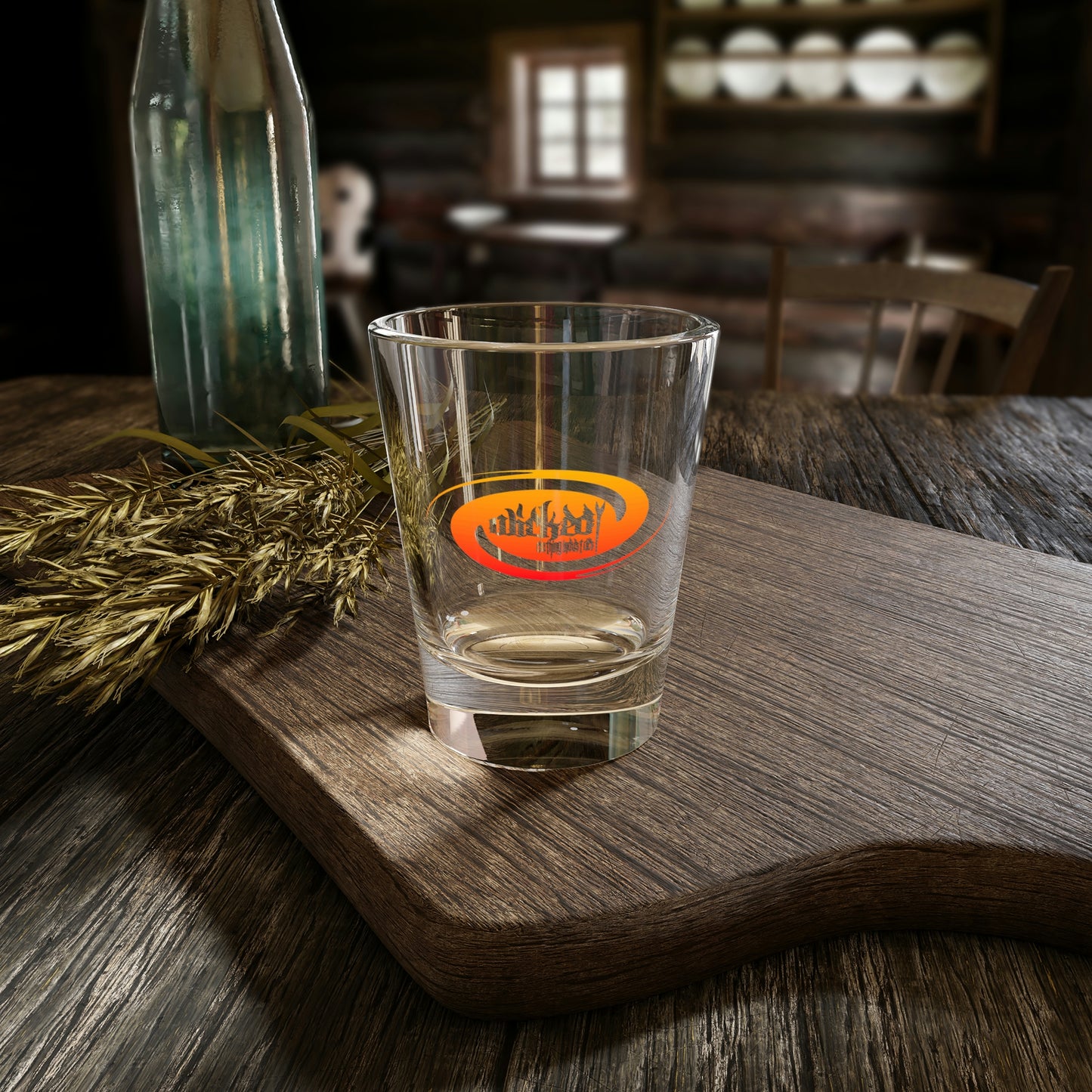 Hurricane Sunset /Shot Glass, 1.5oz